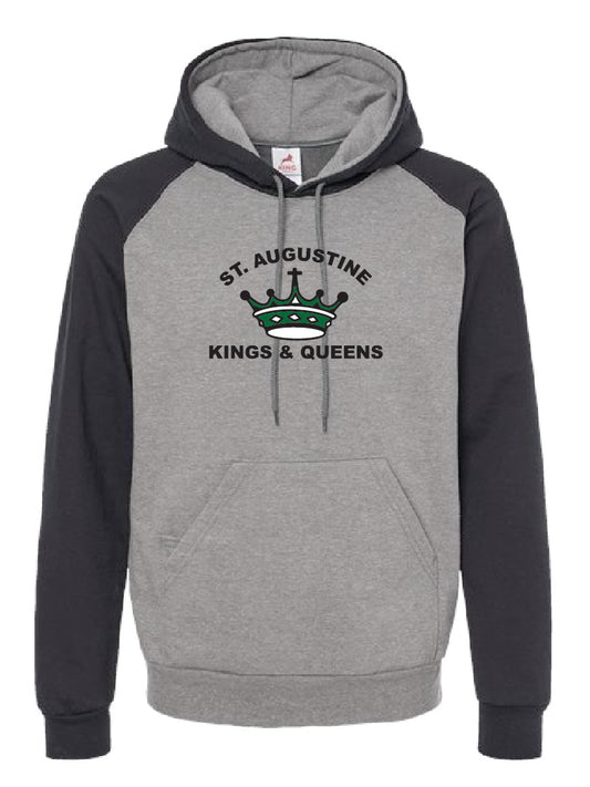 Raglan Hoodie Full Front - Adult